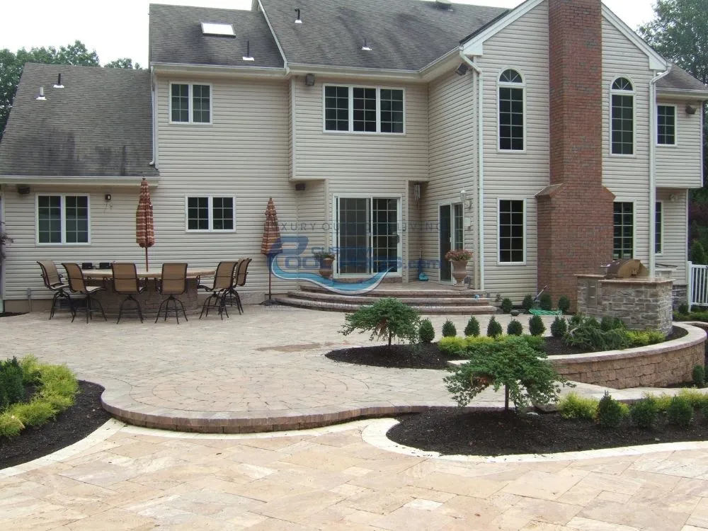 luxuru flat patio & pavers installation in Verona NJ, pool installer